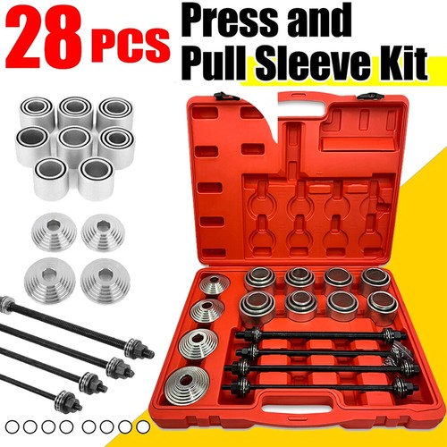 28pcs press and - press, sleeve